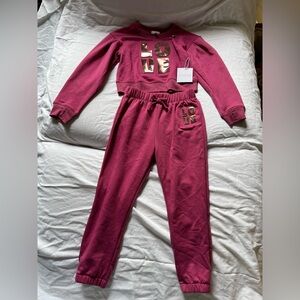 Pink LOVE Tracksuit 6